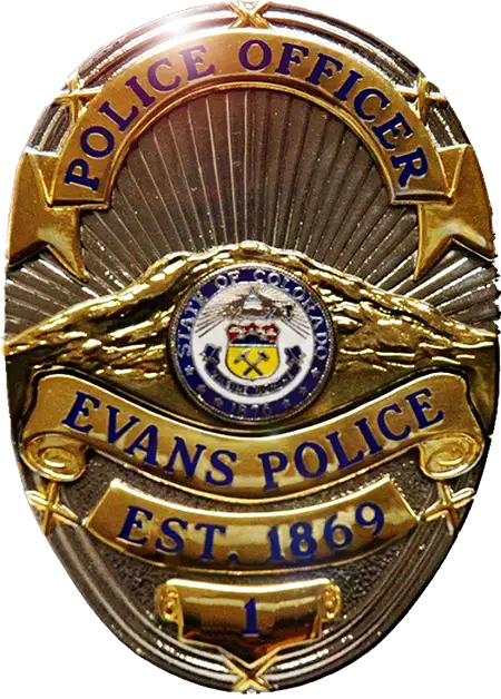 Evans CO Police Dept logo